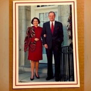 Jean Chrétien Canada Prime Minister Signed Autograph Christmas Card